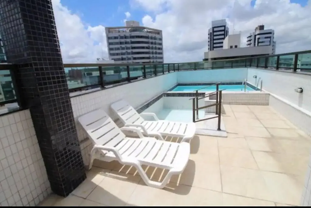 Apto Com Vista Para O Mar De Boa Viagem 累西腓 0*,  巴西
