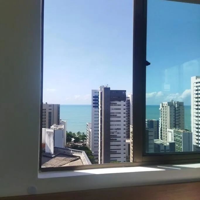 公寓 Apto Com Vista Para O Mar De Boa Viagem 累西腓 巴西